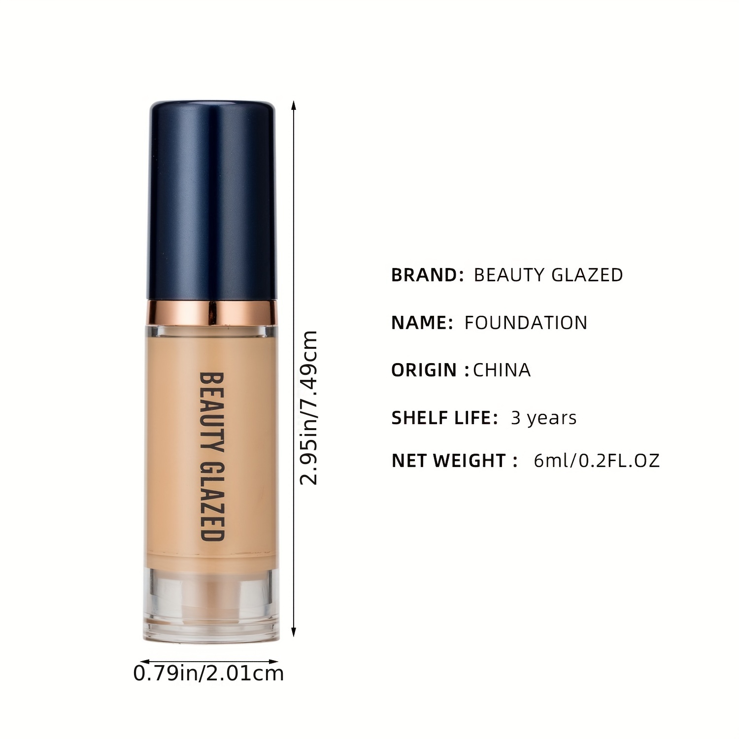 Flawless Liquid Foundation Correcting Uneven Skin Tone - Temu