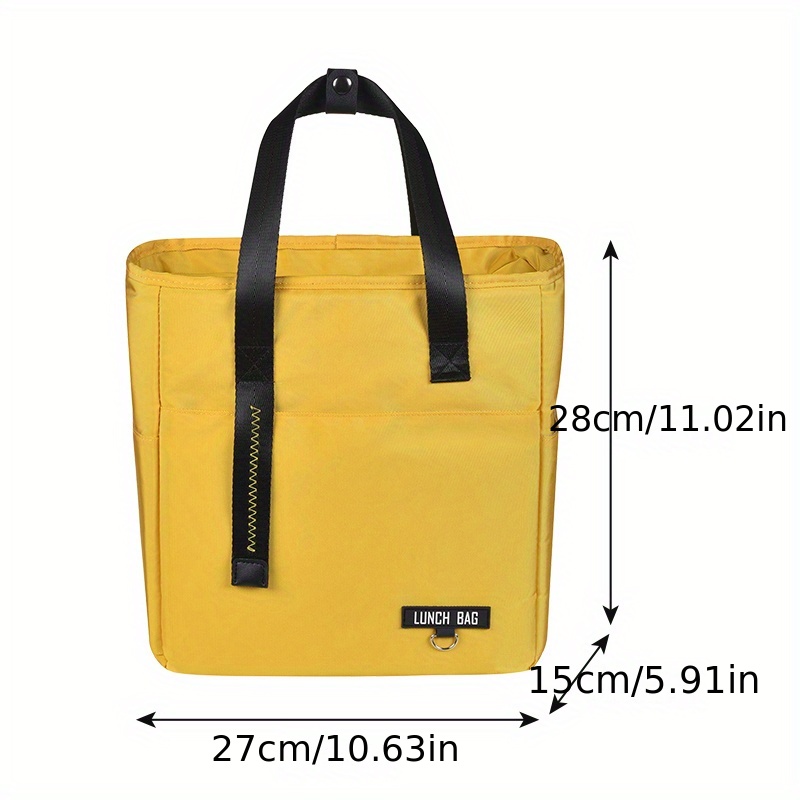 Insulated Lunch Totes Bag Cooler Large Bento Lunch Box Bag for Men