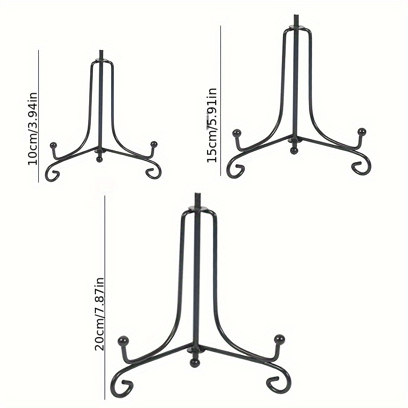 Iron Display Rack Photo Bracket Decorative Panel Multiple Sizes
