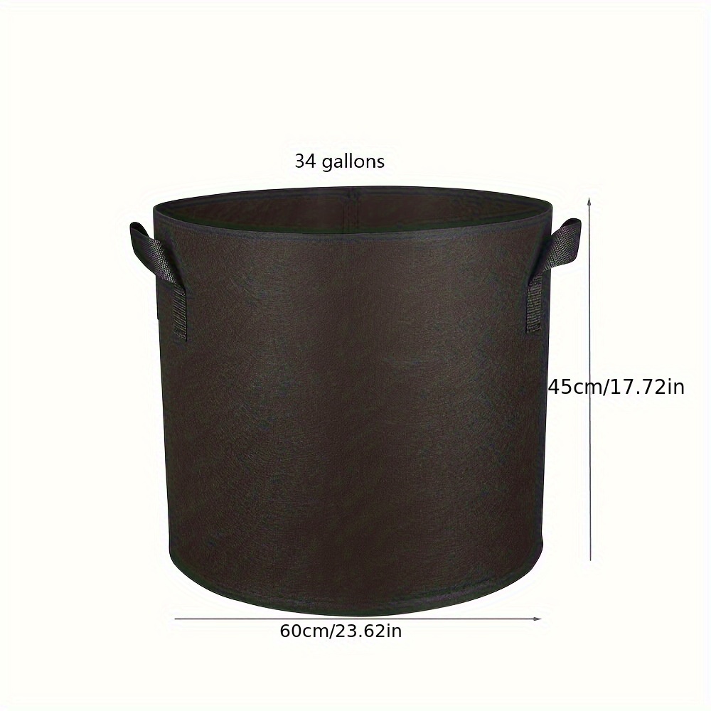 E-shop Tragbare Sämlings-Schönheitspflanztasche aus Vliesstoff, Blumenpflanz-Eimer für Gartenarbeit