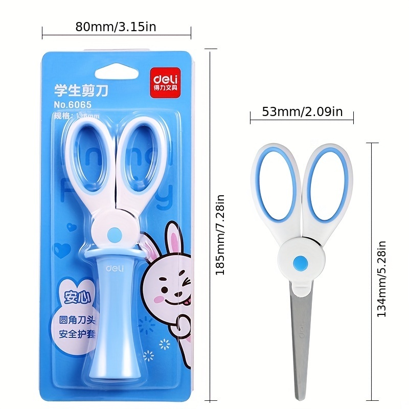 Creative Portable Cute Cartoon Scissors Children's Handicraft