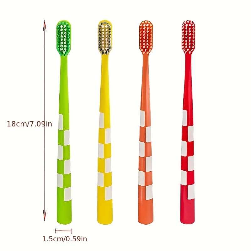 1000 Super Soft Spiral Brush Silk Toothbrush Medium Soft - Temu