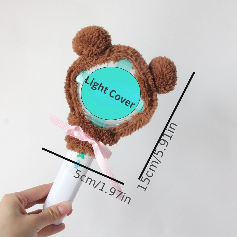 Kpop Light Cover Support Light Plush Protective Decorative - Temu