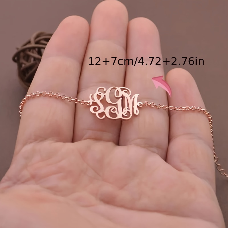Personalized DIY Custom Women's Fashion Bracelet, Minimalist Style