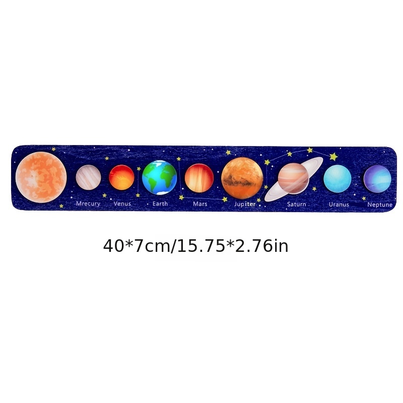 mierEdu Solar System for Kids,Planets Toys Create The Milky Way for Science  STEAM Educational Preschool Early Learning Puzzle Interactive Play Kit