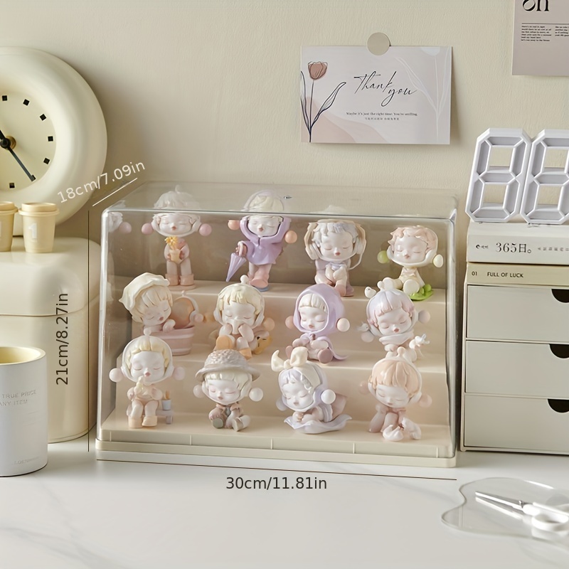  JYPS Doll Storage Organizer & Display Case Compatible
