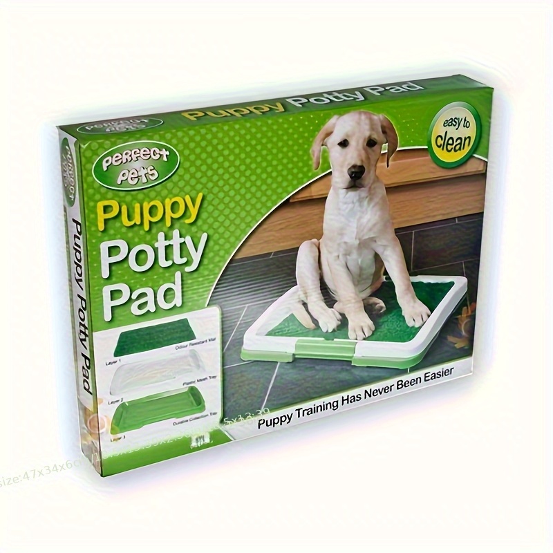 puppy potty pad layer artificial grass dog toilet leak Temu