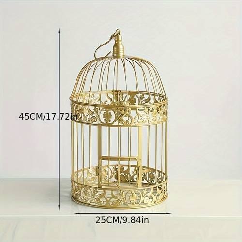 large cage ornament european bird aviary for large birds wedding decor room display sturdy habitat for birds no required