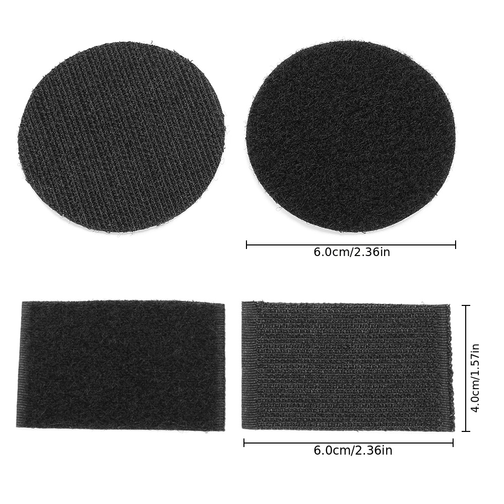 Car Floor Mat Fastener Tape, Double-Sided Hook and Loop