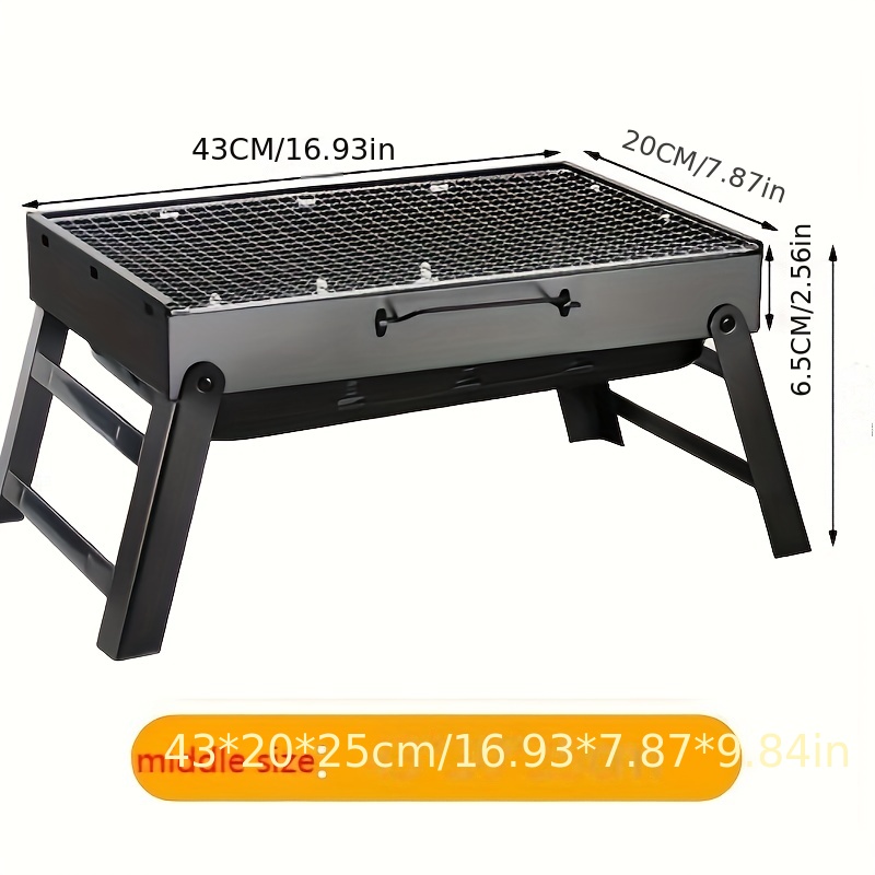 1 Griglia A Carbone Griglia Barbecue Portatile Griglia - Temu Italy