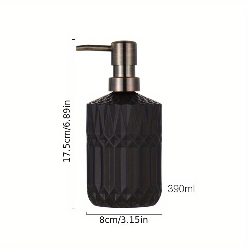 Soap Dispenser Countertop Lotion Bottle with Pump Bathroom