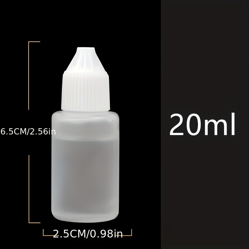 DIY Model Transparent Soft Glue Liquid Glue Plastic Bottle