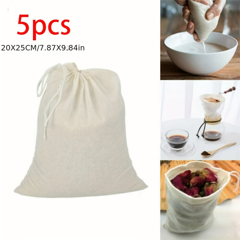 Soup Bags Reusable Drawstring Soup Bags - Temu