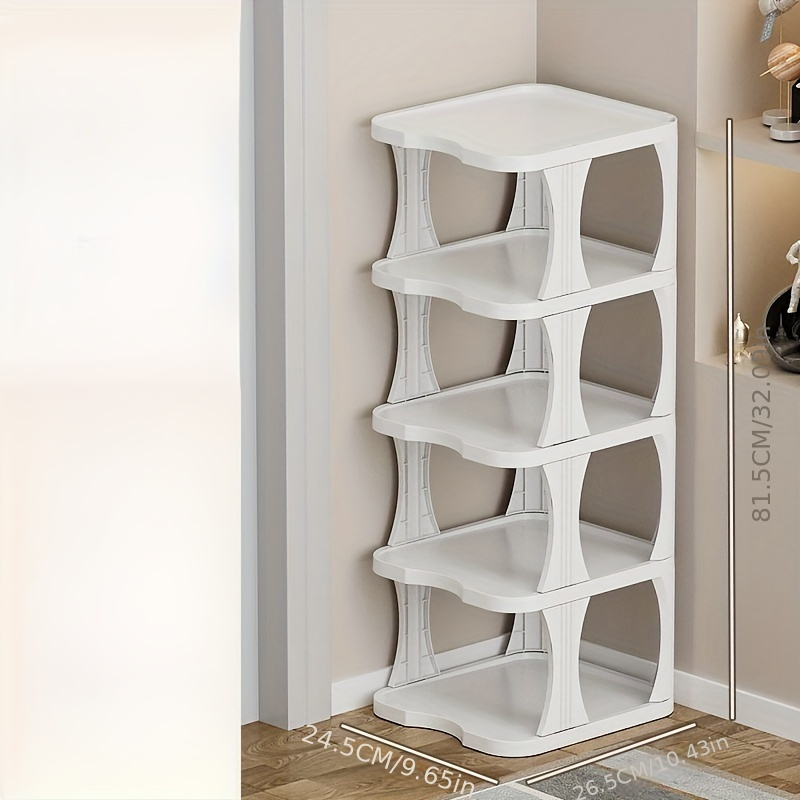 Plastic Multi-layer Simple Shoe Rack Living Room Entryway Space