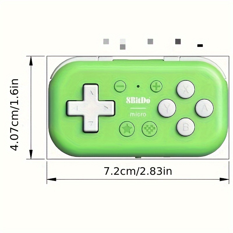 8Bitdo Micro Bluetooth Gamepad Mini Controller for Switch, Android,  Raspberry Pi