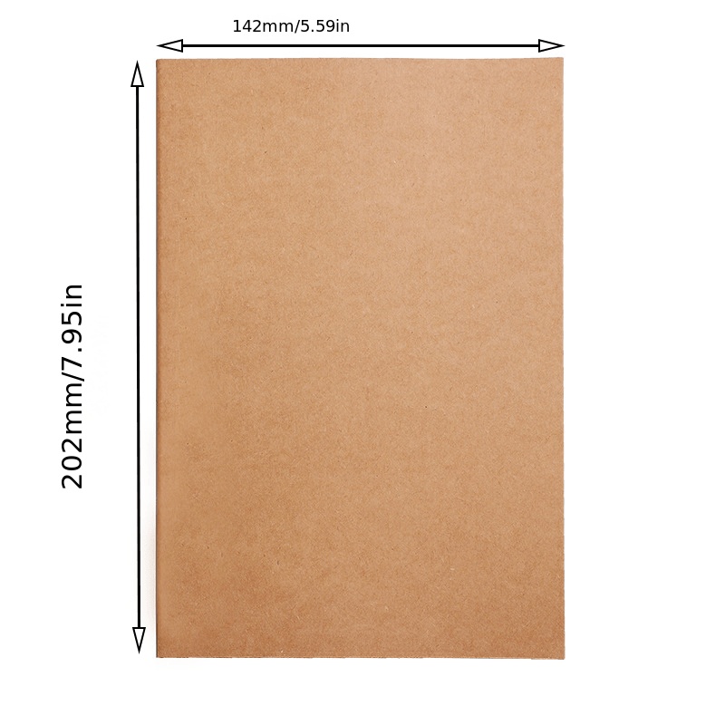 32k Super Thick Blank Notebook Student With Simple - Temu