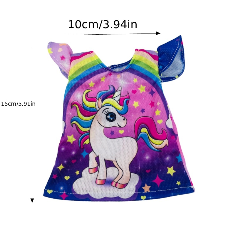 Ropa de discount unicornio para muñecas