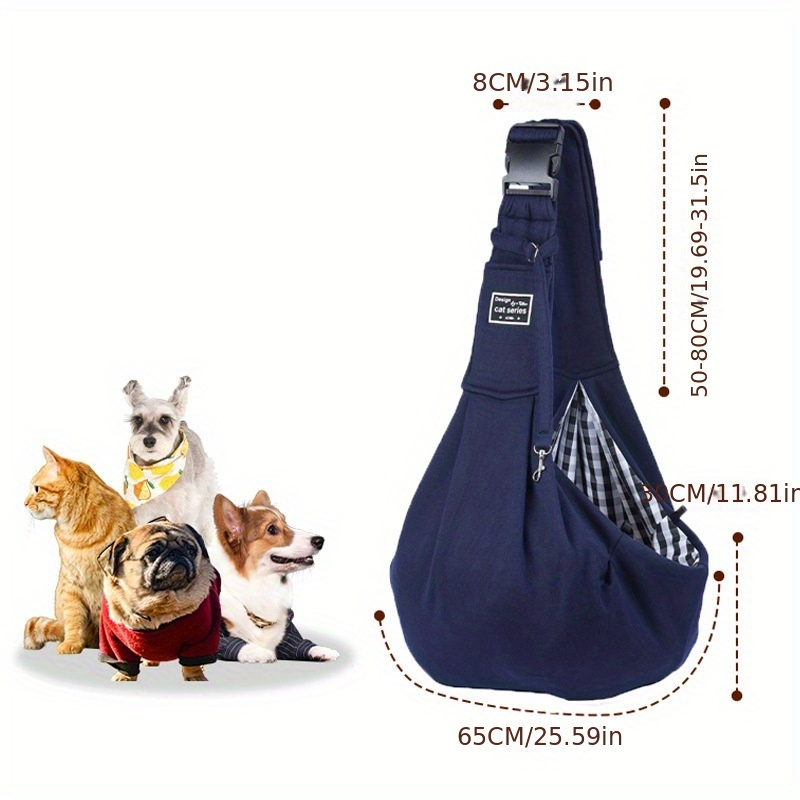 Dropship Pet Puppy Carrier Bag Cats Outdoor Travel Dog Subway Bus Shoulder  Crossbody Bag Cotton Comfort Single Sling Handbag Tote Pouch Pet Carrier  For Travel - Comfortable Single Shoulder Dog And Cat