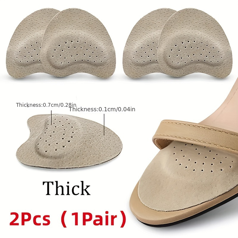 2pcs Sandals Non-slip Stickers, Forefoot Pads, Women's High Heels, Foot Insoles