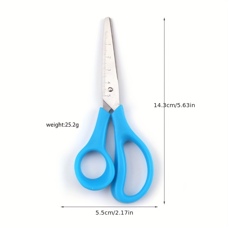 1pc Stainless Steel Child Safety Scissors