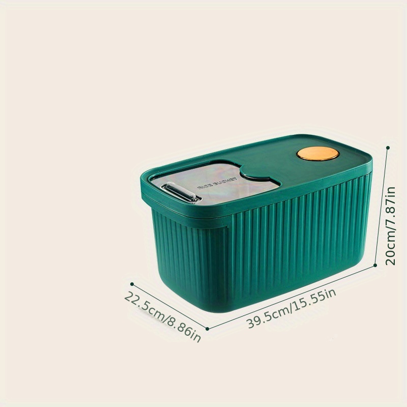 Airtight Rice Dispenser 1pc Clear Large Capacity Container