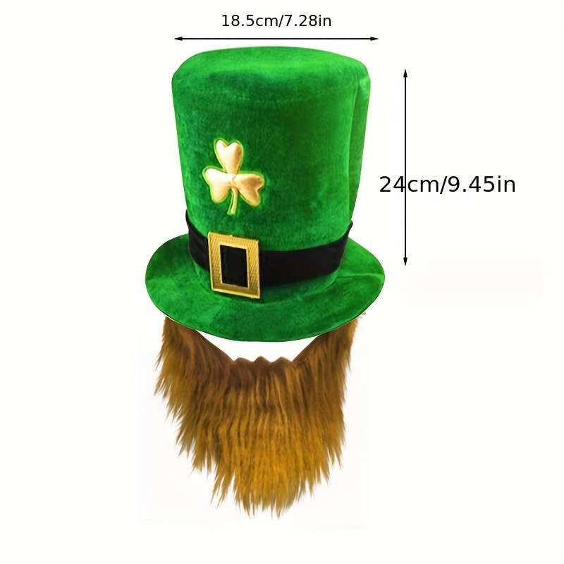 Cappello Verde da Folletto per festa di San Patrizio e per Carnevale