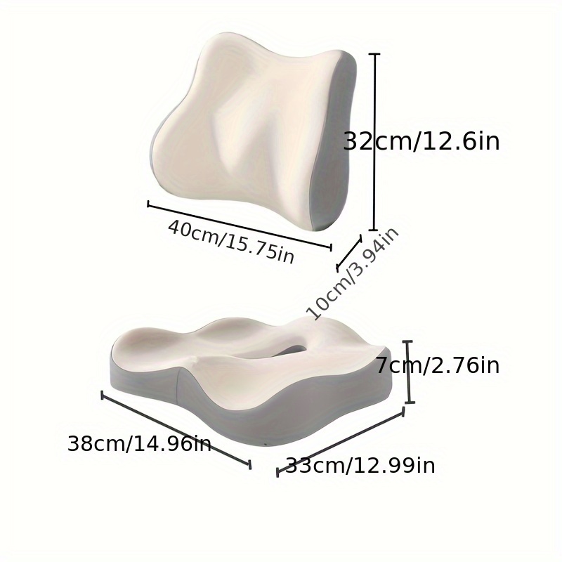 memory foam lumbar   sedentary lumbar support cushion lumbar pillow cushion car seat cushion backrest cushion Product details 3