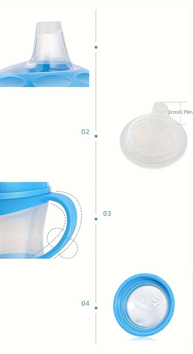 Biberon per l'alimentazione dei bambini con tazza di acqua Sippy Tazza di  paglia - Cina Bottiglia d'acqua riutilizzabile da 500 ml e bottiglia d'acqua  per bambini prezzo