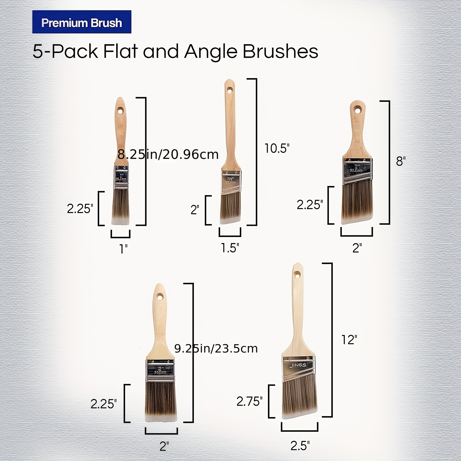 Paint Brush Walls Flat Paint Brush Wall Paint Brushes Easy - Temu