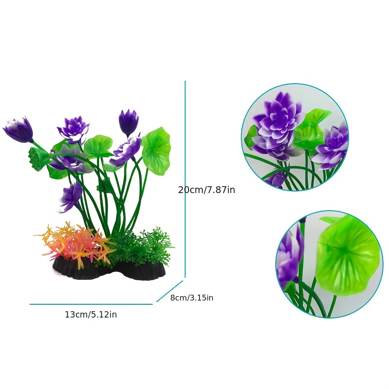 Fish Tank Plastic Seaweed Decoration Simulation Water Grass - Temu  Philippines