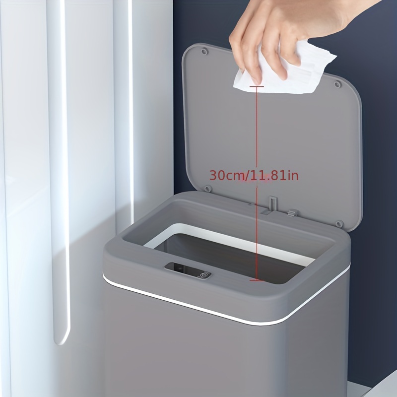 14L/16L Home Smart Induction Trash Can Bathroom Automatic