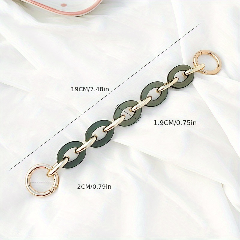 Acrylic Chain Extension for Men's Bag