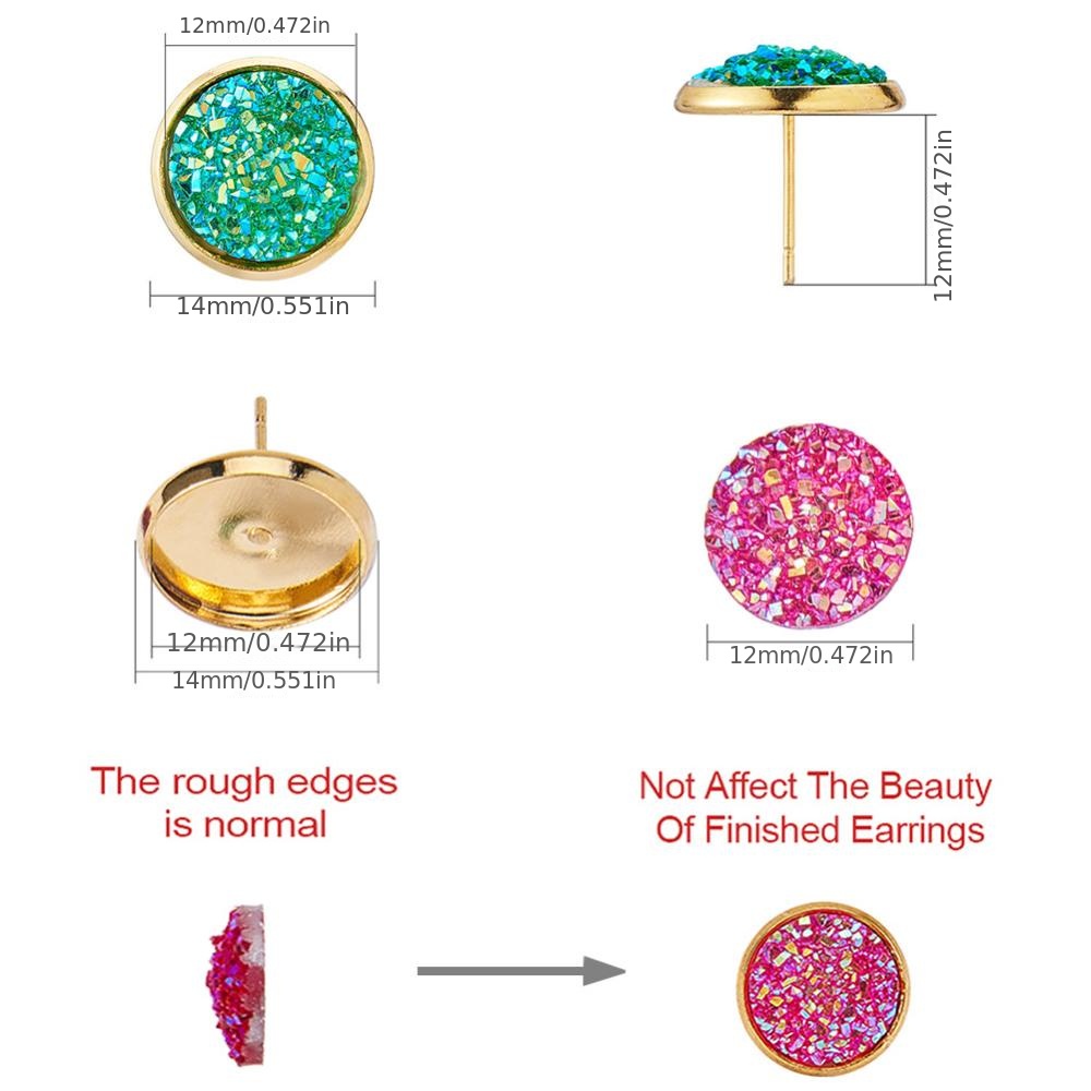 DIY Resin Kit Post Earrings