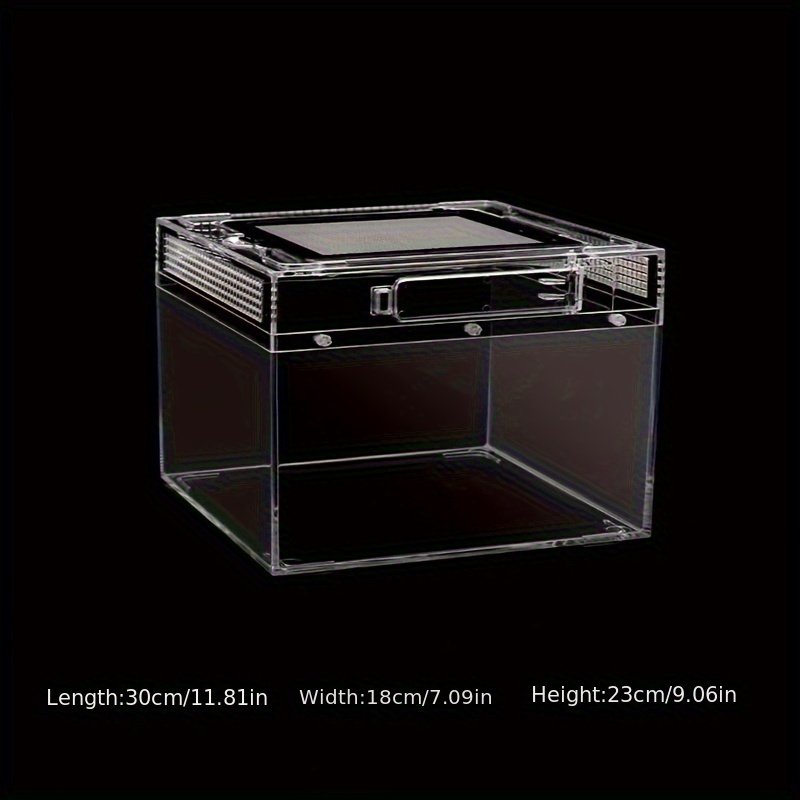 Magnetic Acrylic Case Horizontal Acrylic Enclosure Tarantula - Temu