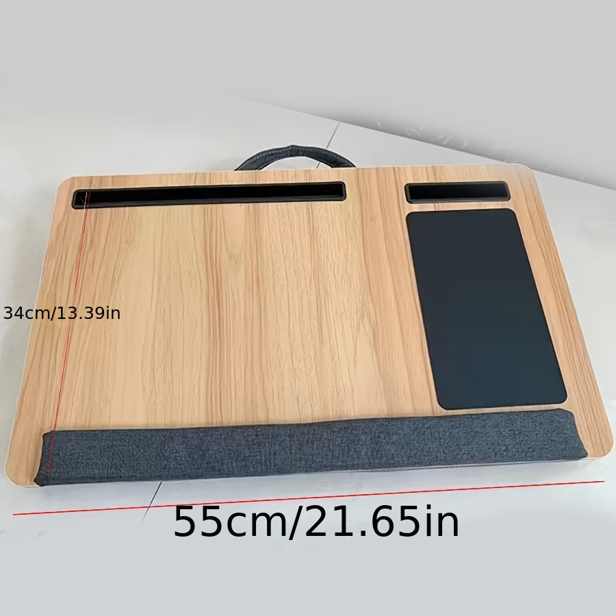 1pc lap desk laptop desk built in mouse pad wrist pad for notebook tablet laptop stand with tablet pen phone holder
