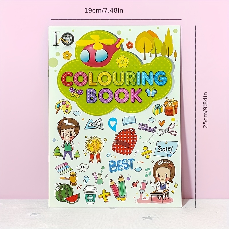 Libri Da Colorare Per Bambini - Spedizione Gratuita Per I Nuovi Utenti -  Temu Italy