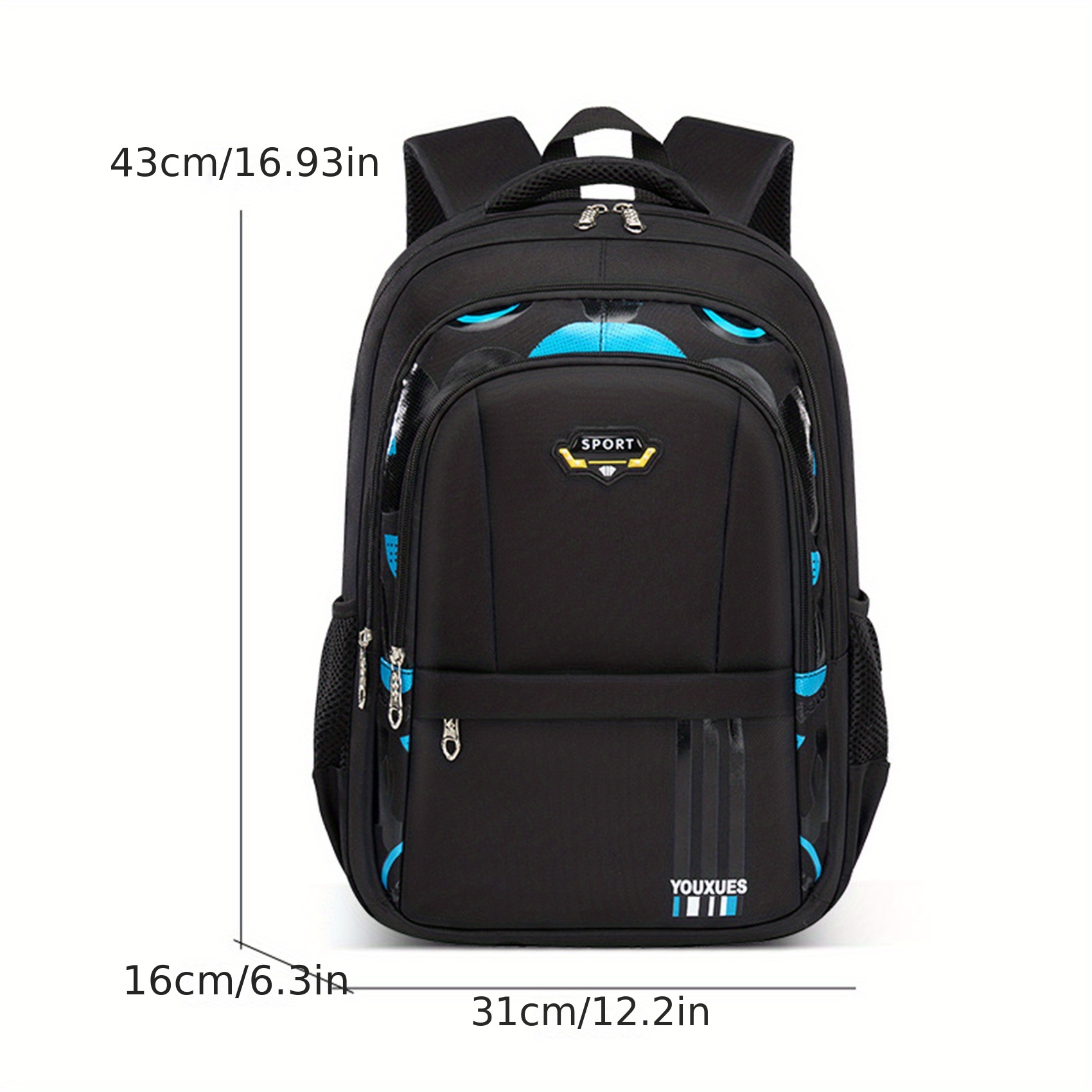 Casual Waterproof School Bag Large Capacity Backpack
