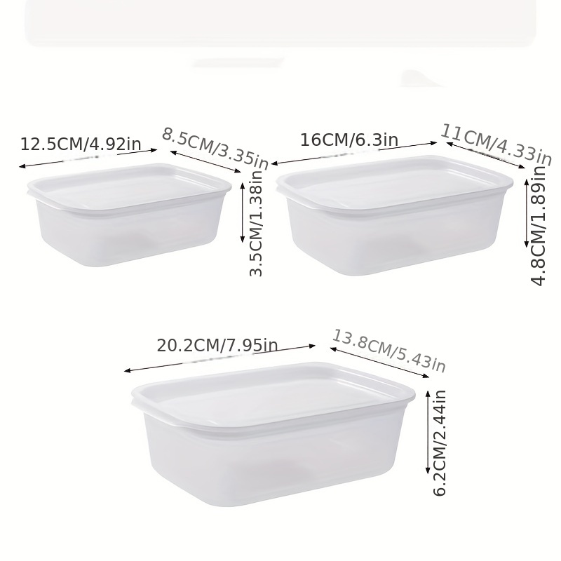 Caja De Almacenamiento De Contenedores De Plástico Con Tapa Verde