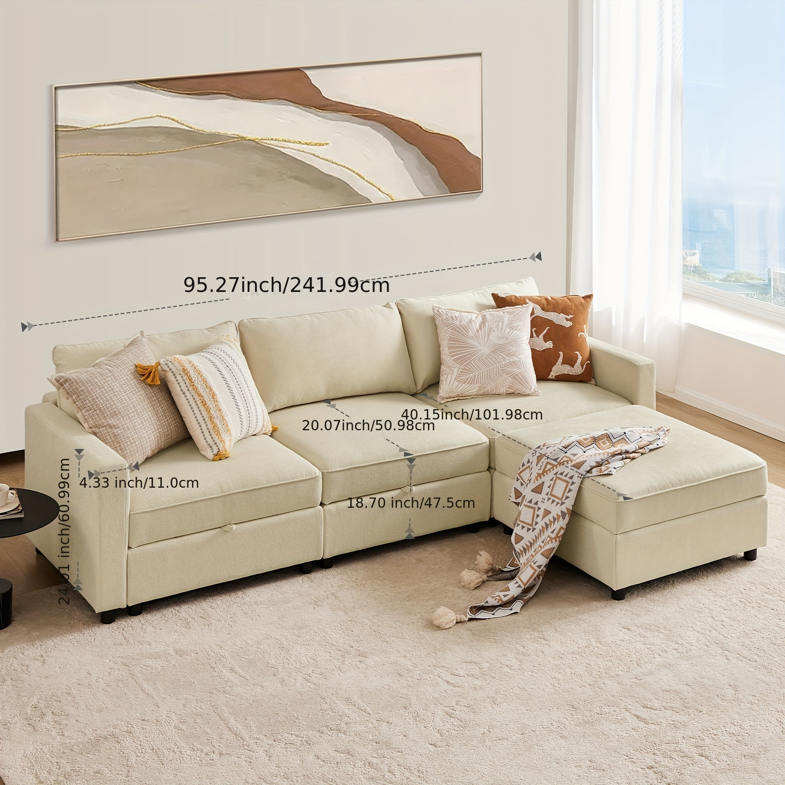 Convertible sectional sofa best sale