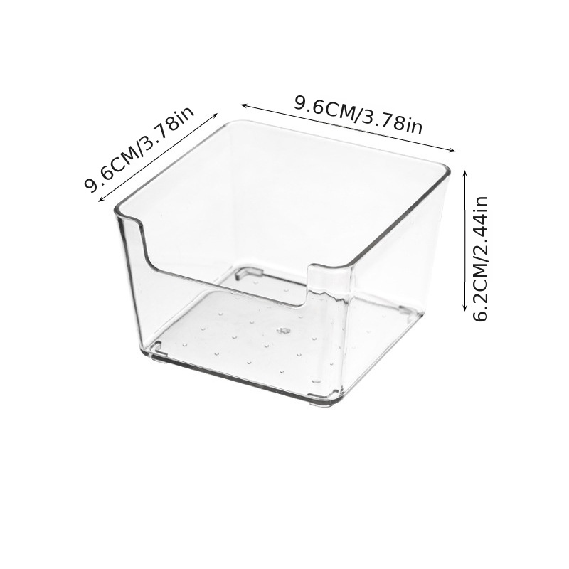 Dvd/cd Storage Box Acrylic Storage Container Small - Temu