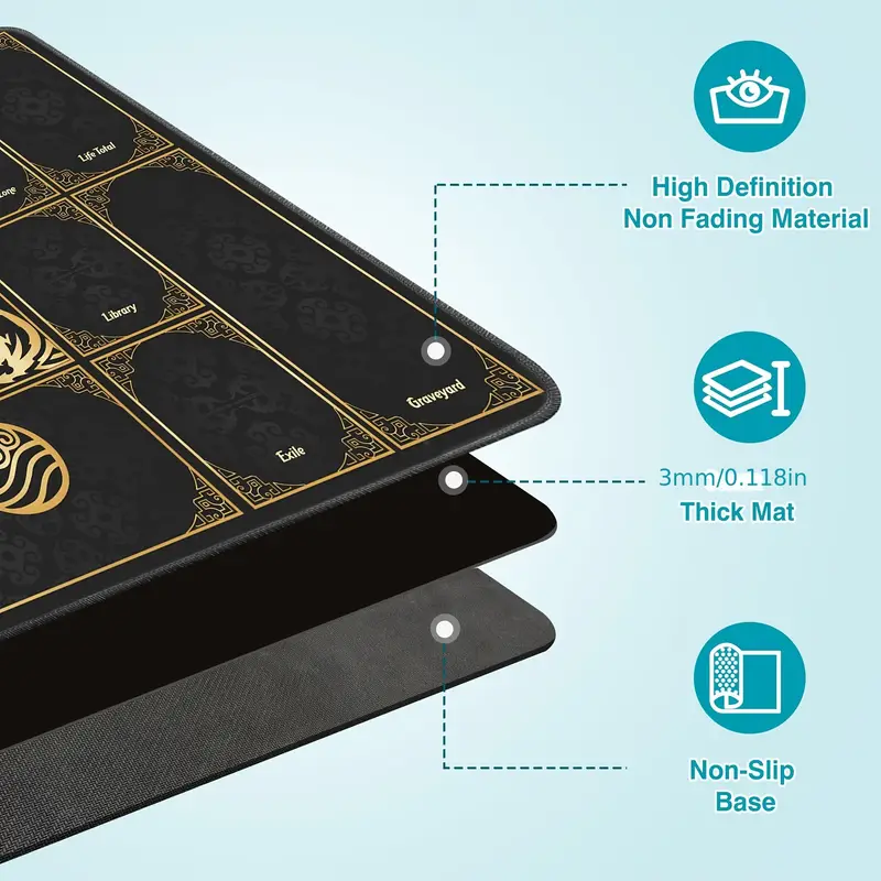 mat magic card game ideal mtg compatible trading card - Temu Kuwait mat magic card game ideal mtg compatible trading card - Temu Kuwait