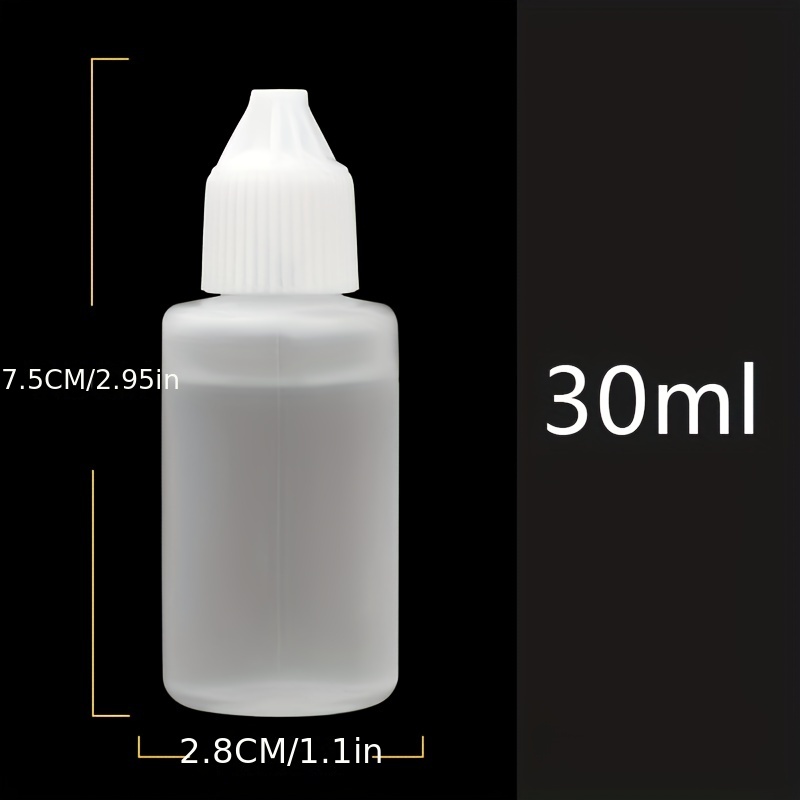 DIY Model Transparent Soft Glue Liquid Glue Plastic Bottle