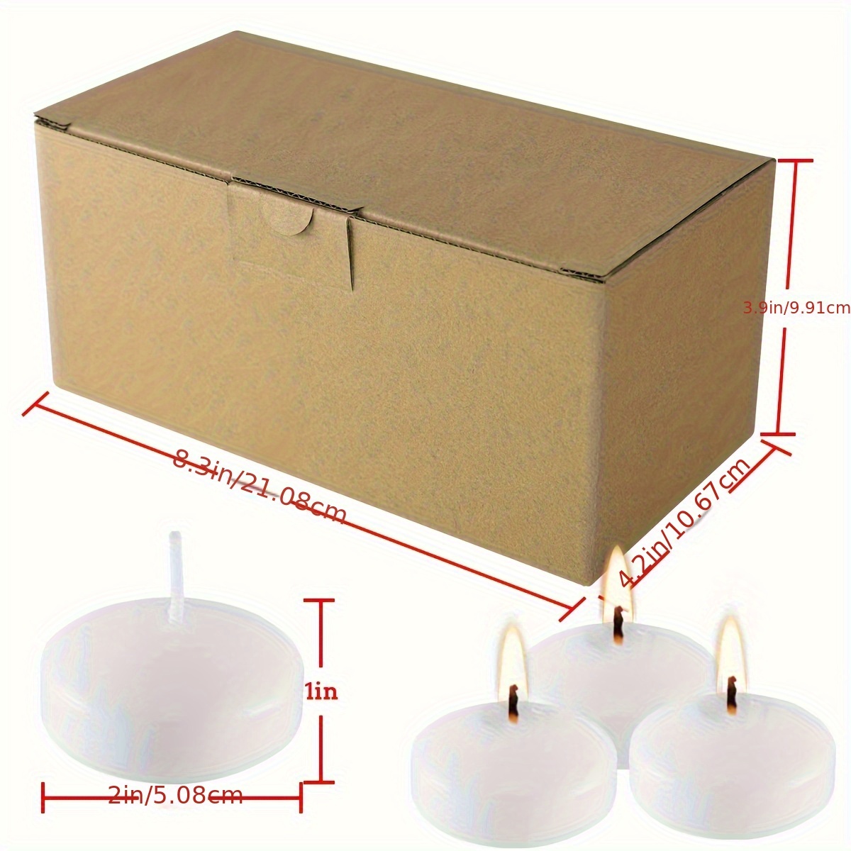 TEMU 24pcs 2 Inch Floating Water Ball Candles, Festival Candles, , Floating Candles For Valentine's Day Decoration