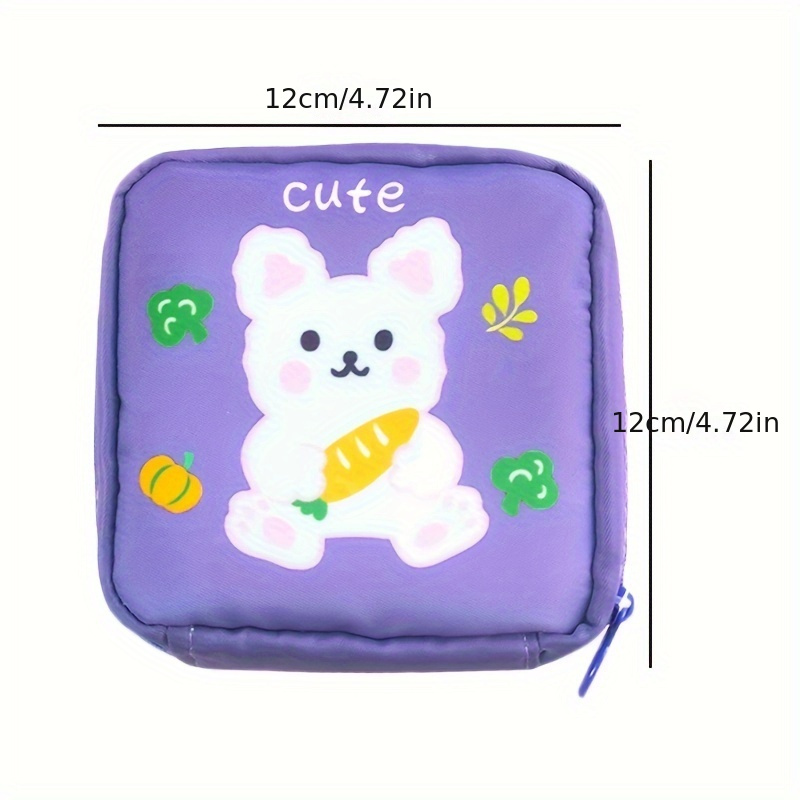 NEW Sanitary Napkin Storage Bag Women Tampon Bags Credit Card Holder Pouch  Napkin Towel Cosmetics Cotton Coin Purse Organizer