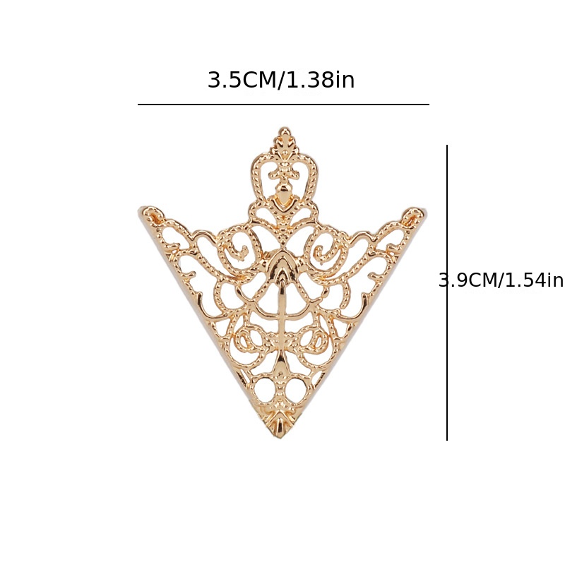 Bohemian Court Style Collar Buckle Pin for Shirts