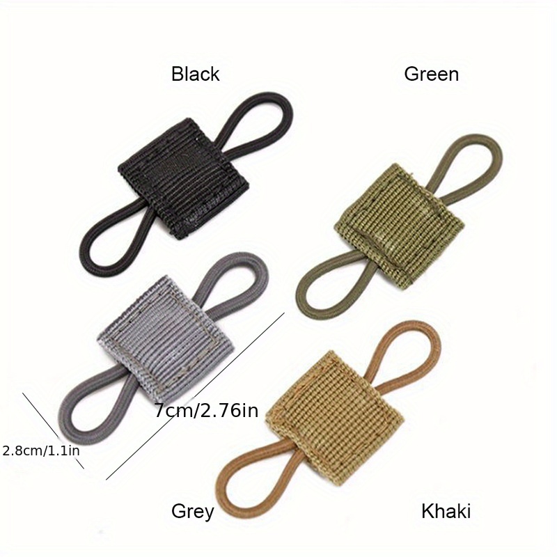 Durable Molle Tactical Backpack Buckle Clip With Elastic - Temu