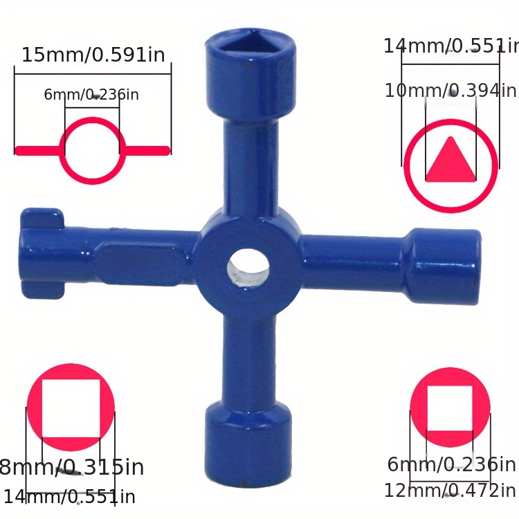 LLAVE TRIANGULO 8MM ESPECIAL ASCENSOR