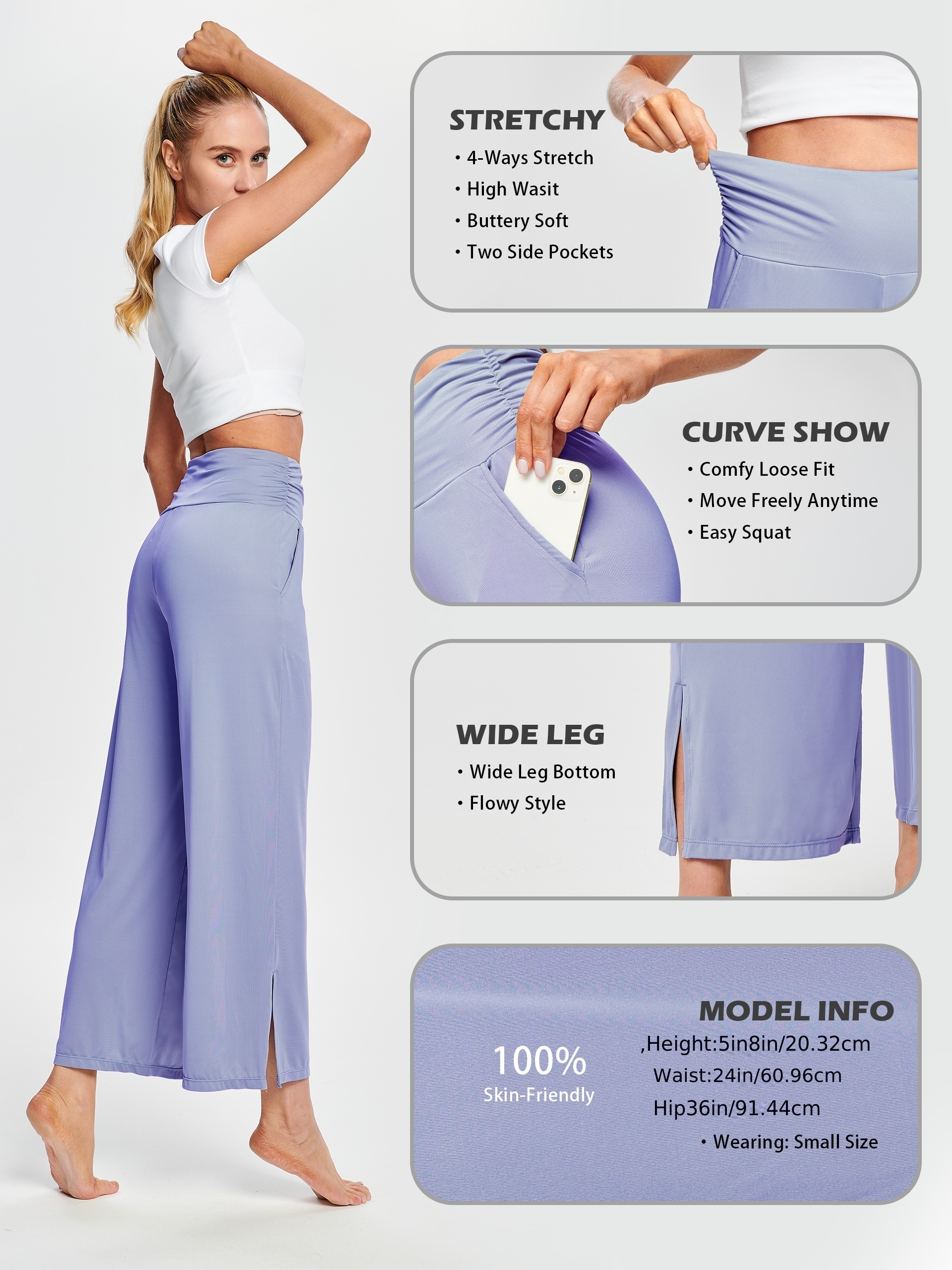 Women's Loose Fitting Yoga Pants, Comfortable