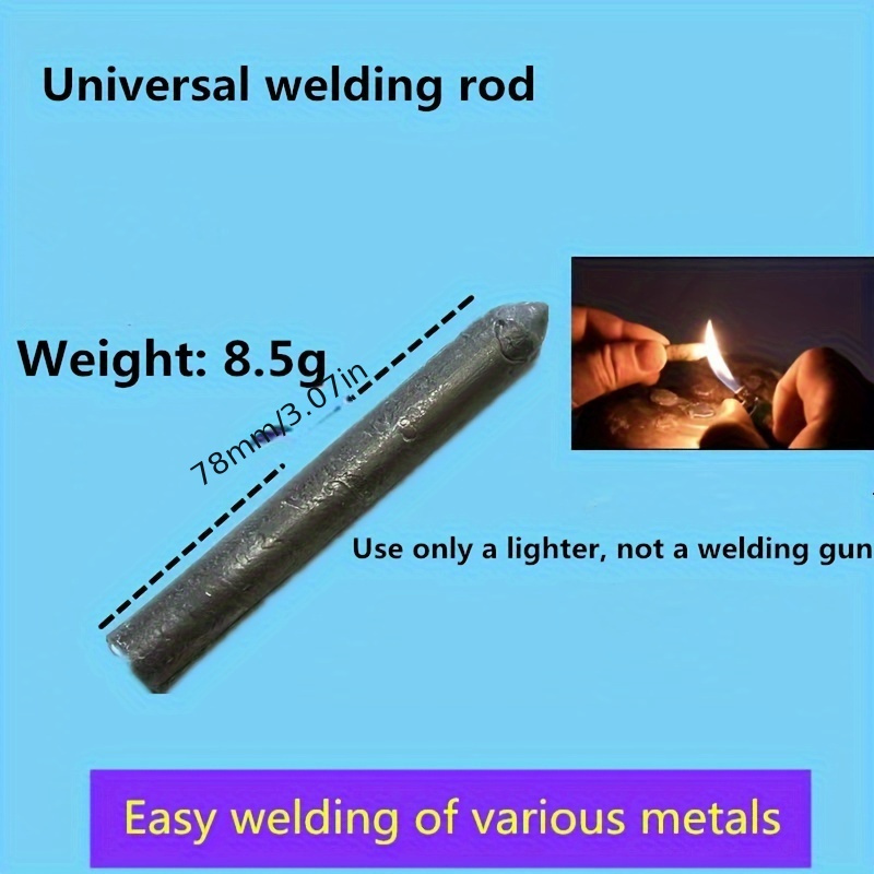 BOBASH 50 Pcs Aluminum Welding Rods 13 Inch Welding Electrode