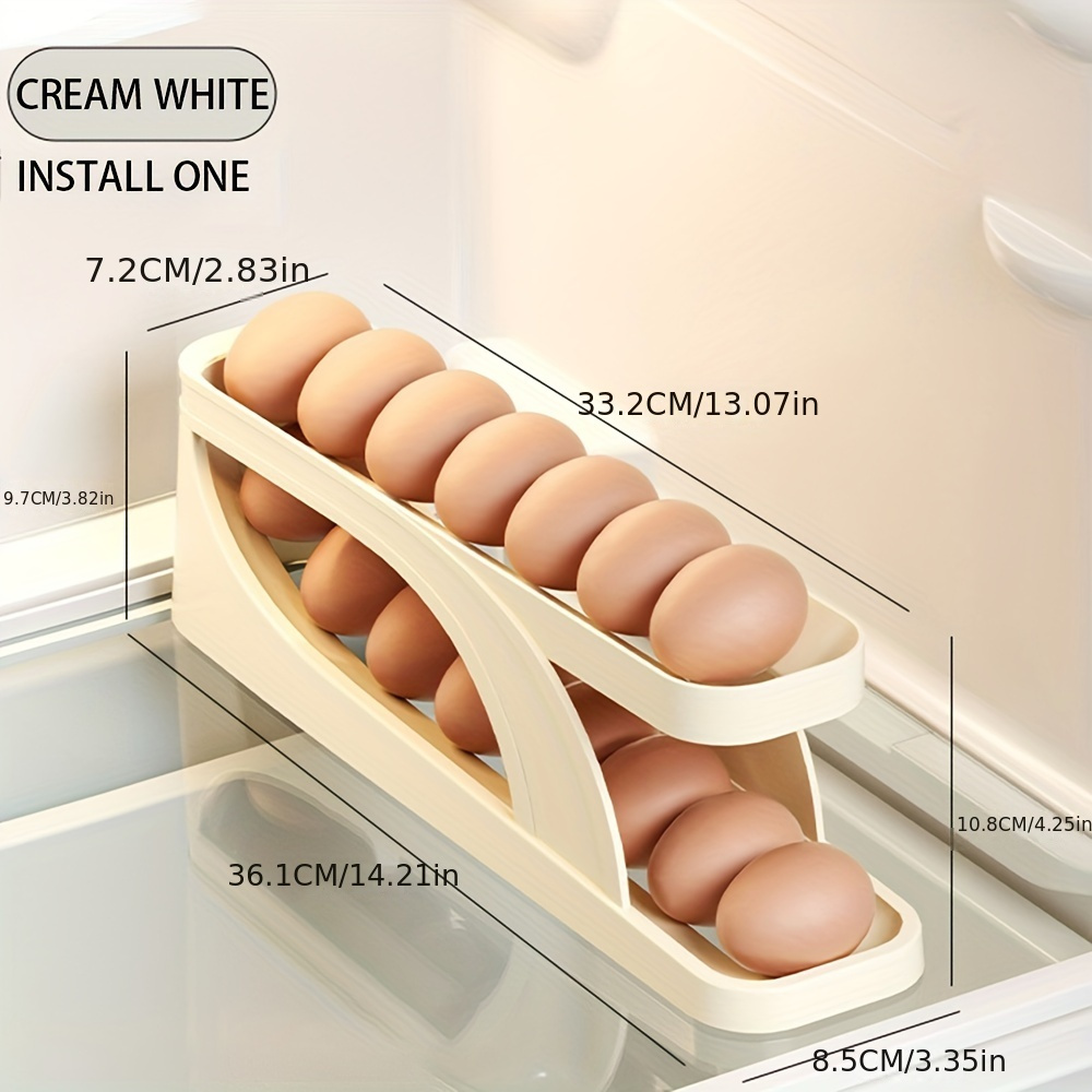 Slide Style Egg Box Double Layer Automatic Egg Roller - Temu